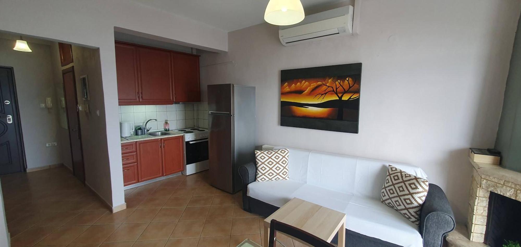 Θέα Μπροστά Στη Θάλασσα Apartamento Néa Péramos Exterior foto